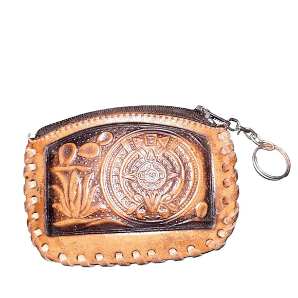 Small brown coin purse - Picture 4 of 9
